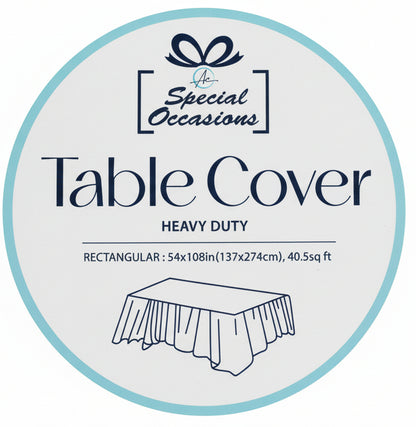 Table Cover | Heavy Duty | Rectangular | Blue