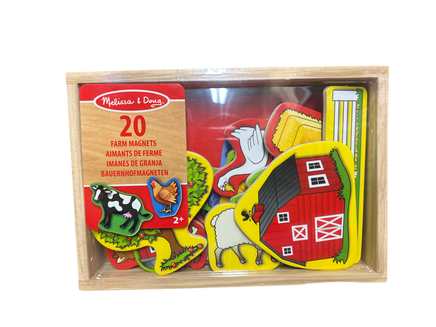 WOODEN FARM MAGNETS