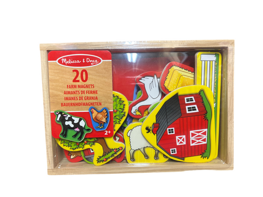WOODEN FARM MAGNETS