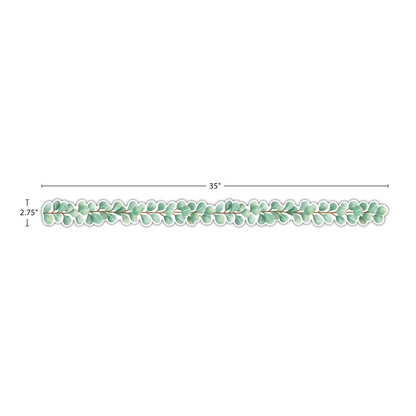 Eucalyptus Die Cut Border Trim