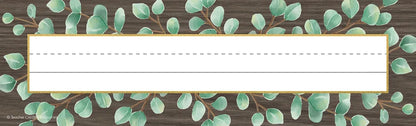 EUCALYPTUS FLAT NAME PLATES 36PK