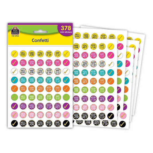 Confetti Mini Stickers | 378PK