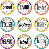 CONFETTI POSITIVE WORDS MINI ACCENTS 36 PCS