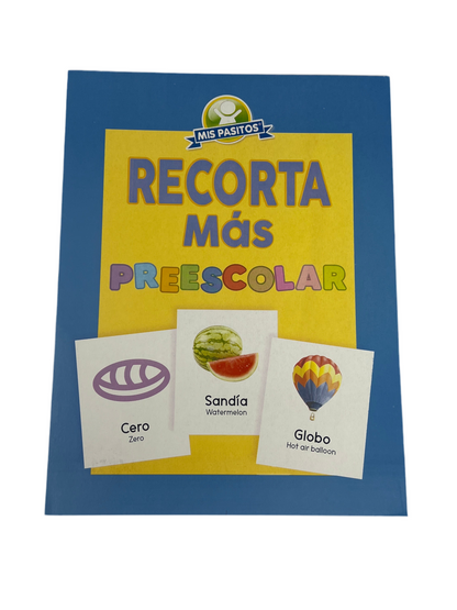 LIBRO RECORTA MAS PRE-ESCOLAR