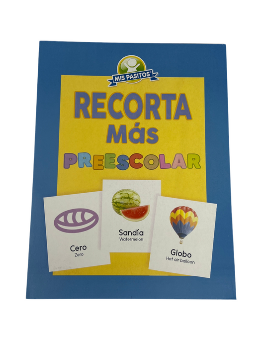LIBRO RECORTA MAS PRE-ESCOLAR