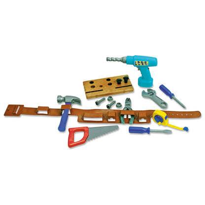 PRETEND & PLAY® WORK BELT TOOL SET