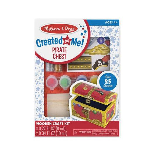 CREATED BY ME! PIRATE CHEST WOODEN CRAFT KIT