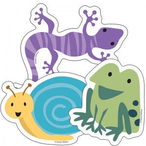 FROGS, LIZARDS & SNAILS NATURE EXPLORES CUT OUTS