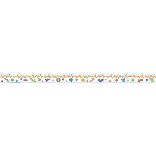 BORDER SCALLOPED COLOR MY WORLD GRAPH