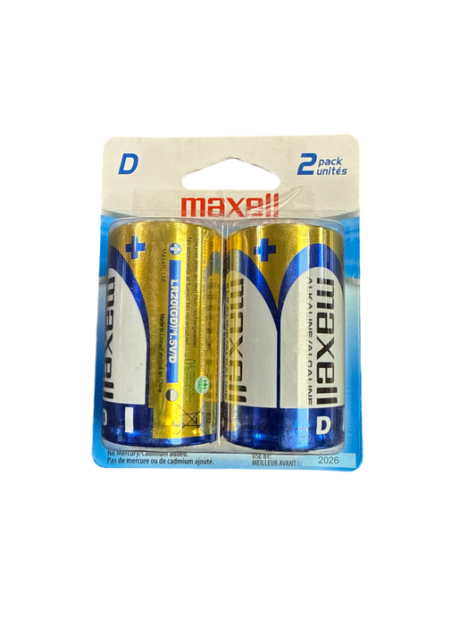 Bateria D Alkalina Pq. 2