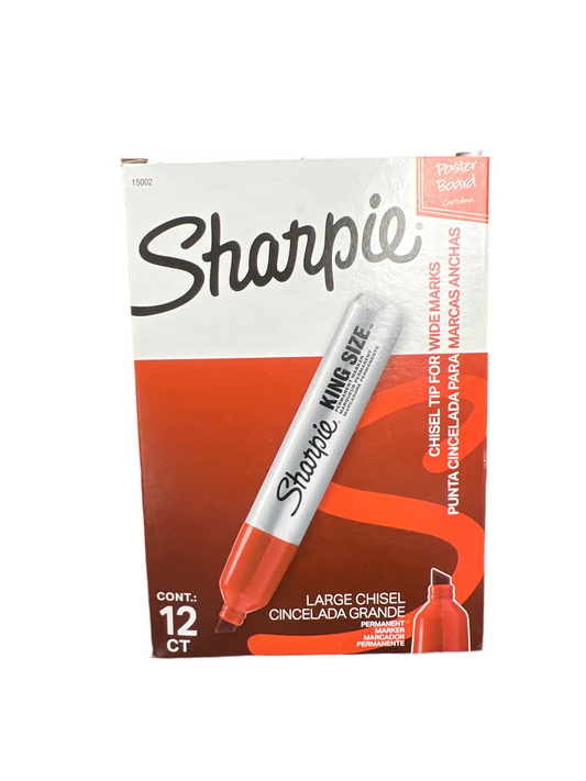KING SIZE PERMANET MARKER RED (CJ.12)