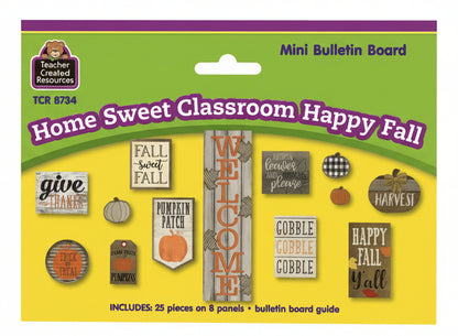Home Sweet Classroom  | Happy Fall Mini Bulletin