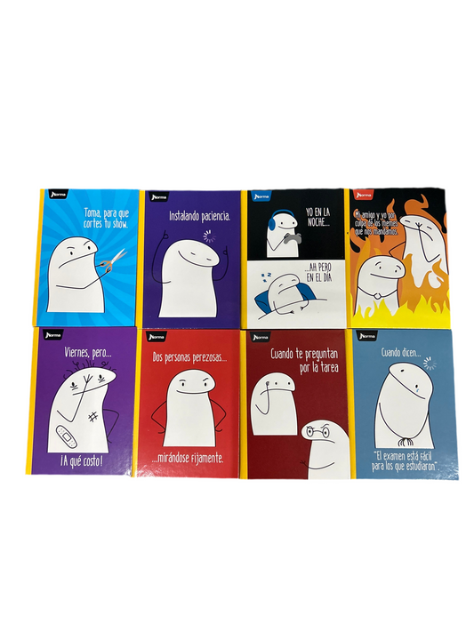 LIBRETA COSIDA DURA MEMES
