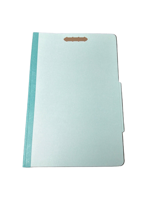 Partition Folder | Blue | Legal | 1 Partition | 10 Box