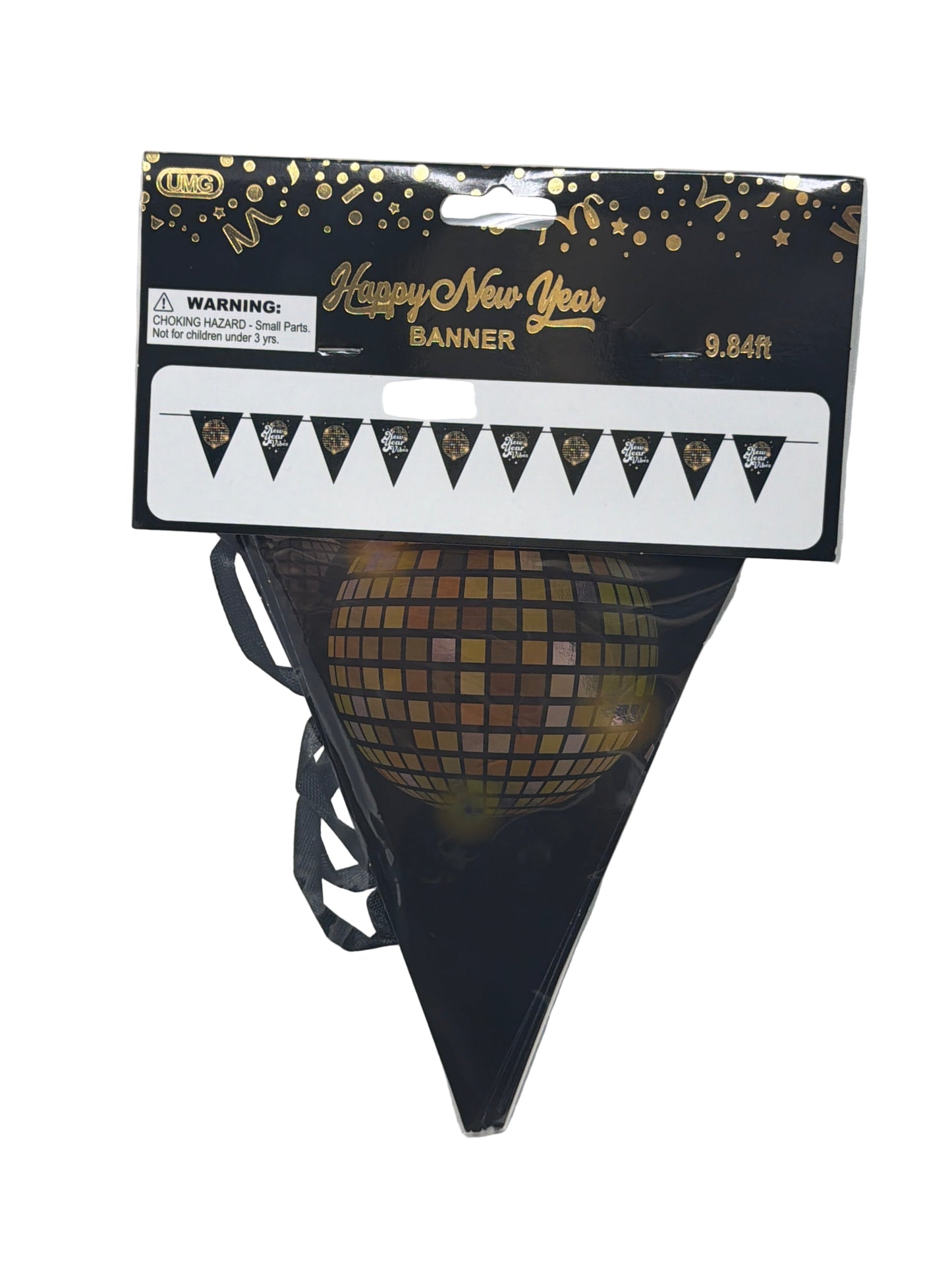 BANNER TRIANGLE 10PC 6.5x7INCH 10FT