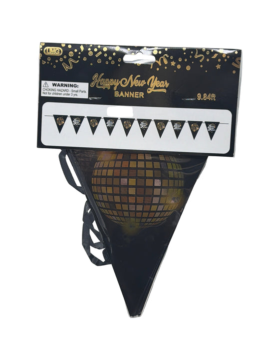 BANNER TRIANGLE 10PC 6.5x7INCH 10FT