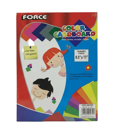 Color Cardboard | Lake Blue | 100pk