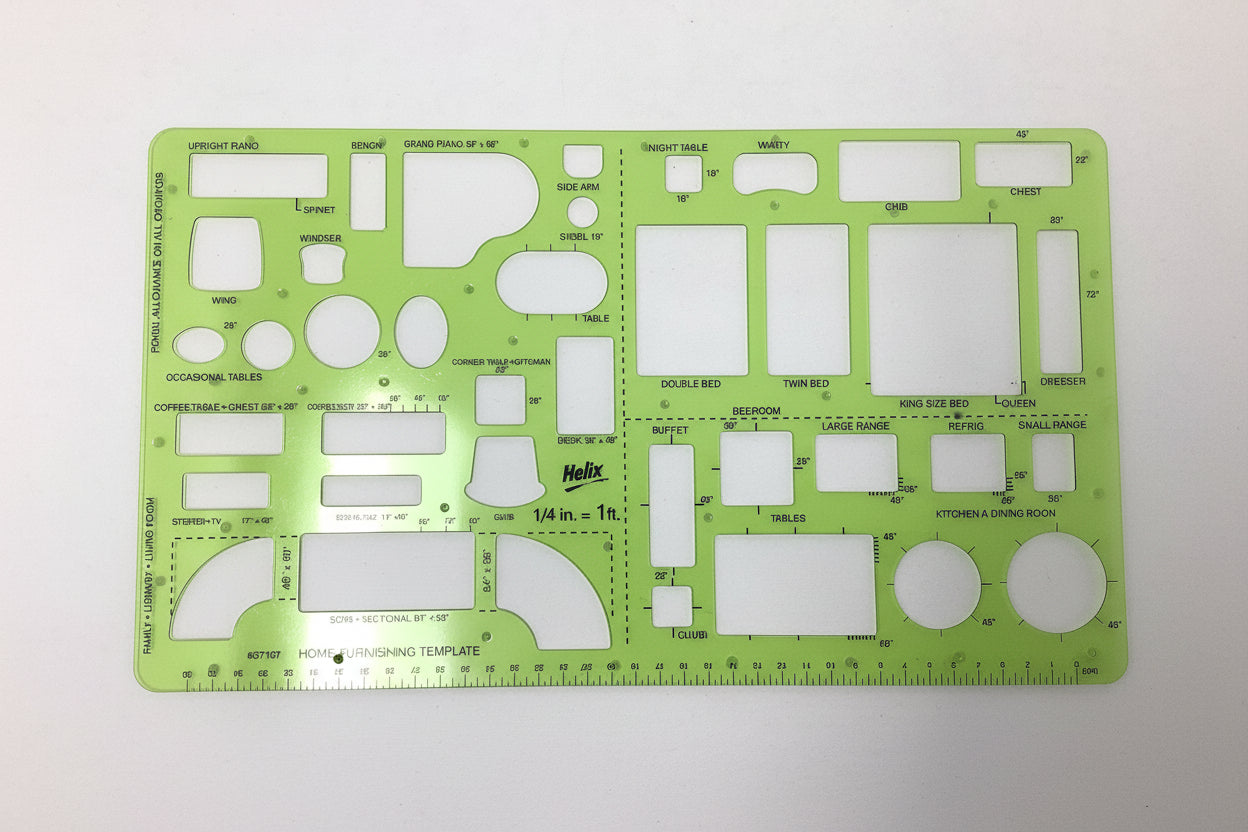 Home Furnishing Template | 39 Stencils