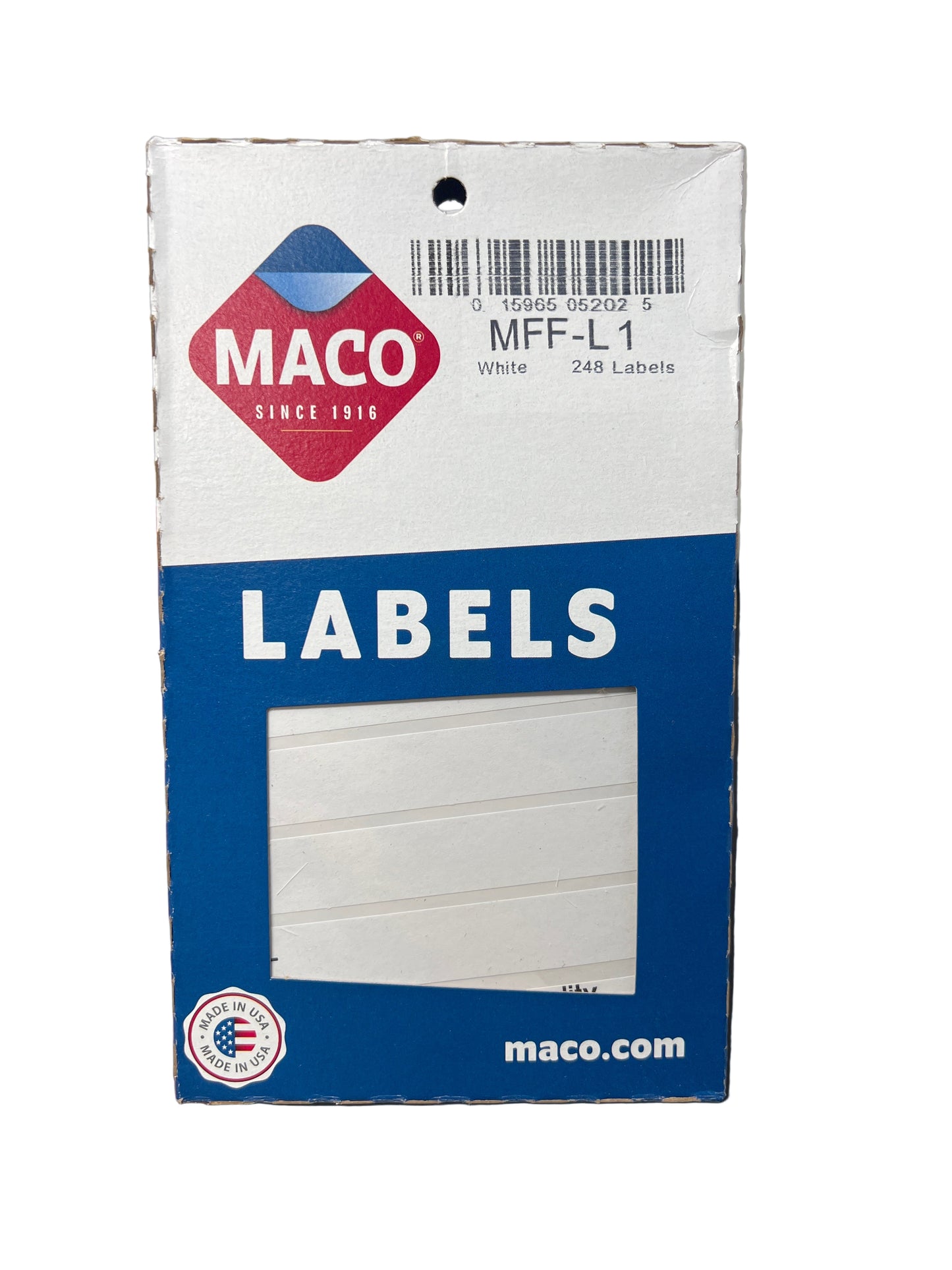 File Folder Labels White