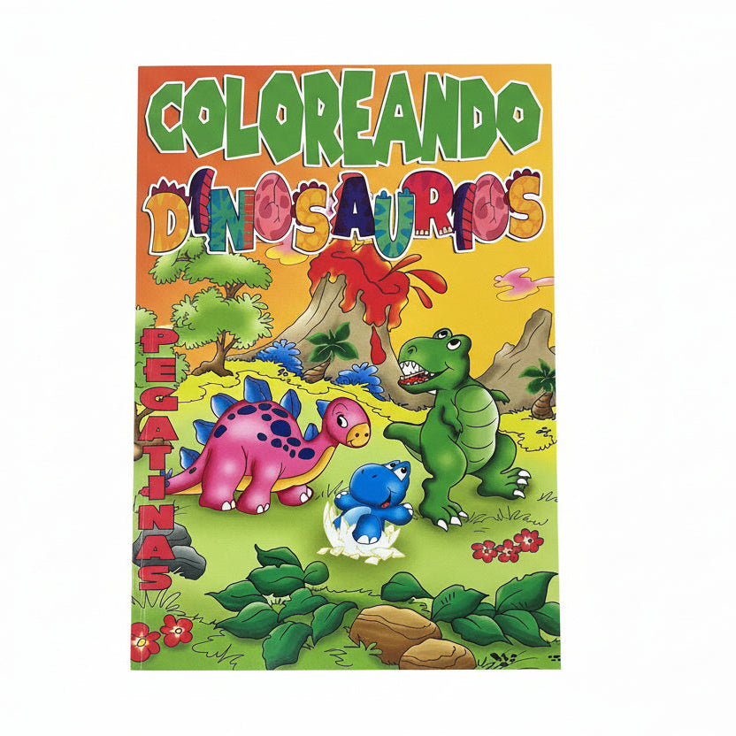Coloreando Dinosaurios