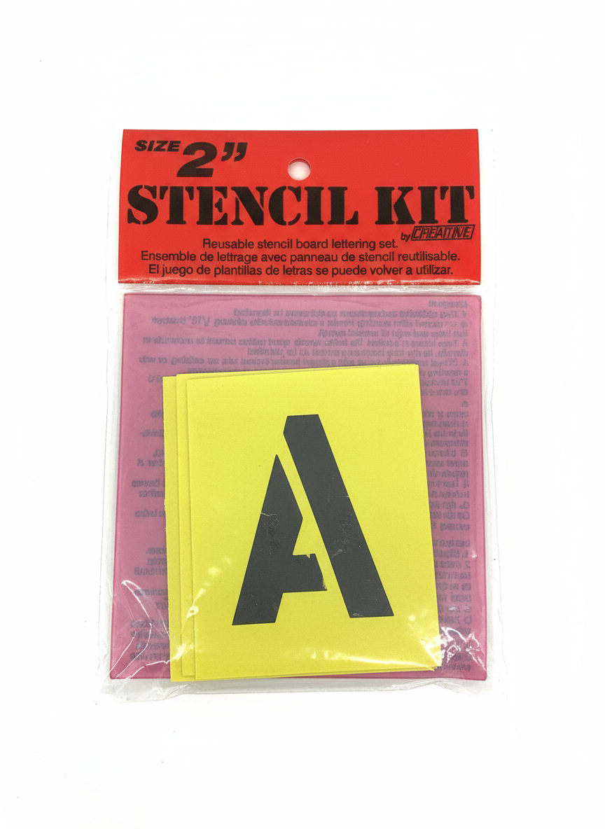 STENCIL KIT 2"