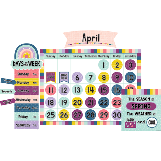 OH HAPPY DAY CALENDAR BULLETIN 96PCS