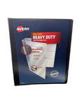 HEAVY DUTY VIEW 1/2" BLACK BINDER
