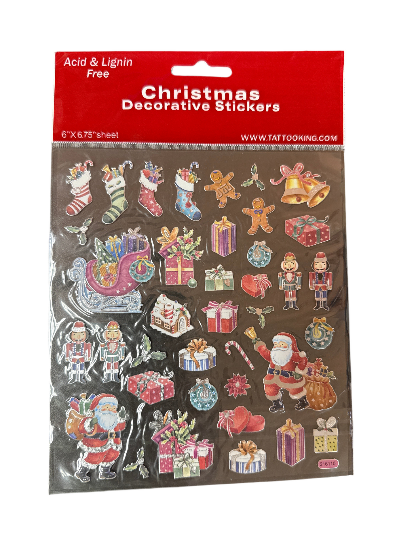 Sticker Surtido Navidad