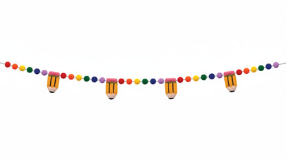 Colorful Pencils Garland