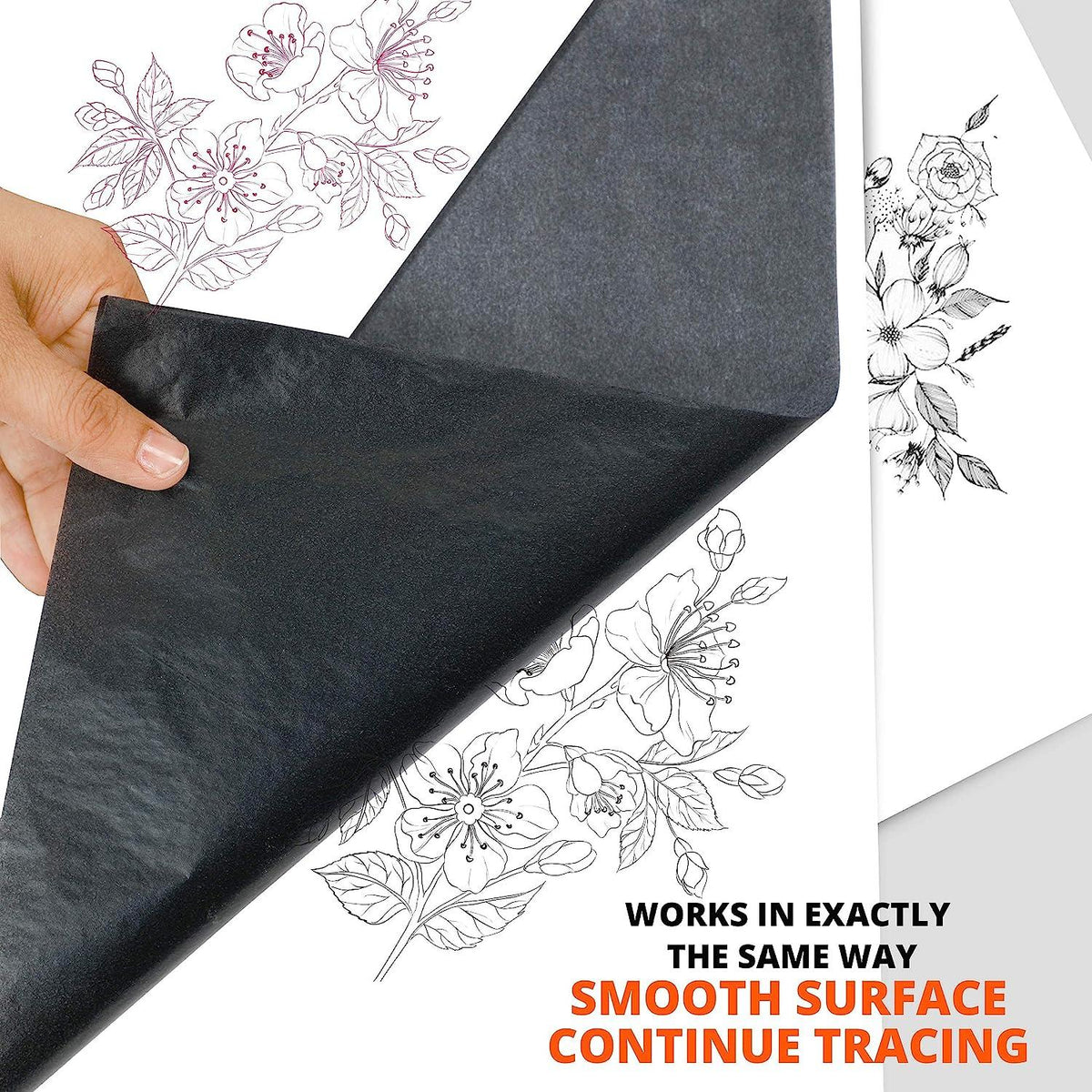 Carbon Paper | Black Color | Letter Size – imagen 4 - JA Riollano