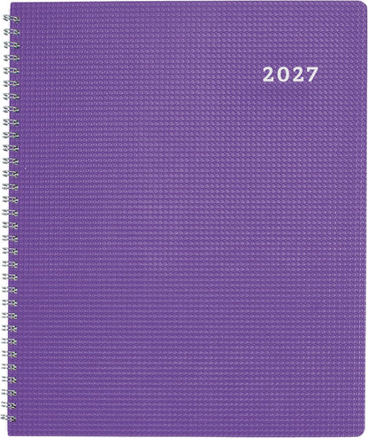 13-Month DuraFlex Time Manager 7-Day Planner - Purple