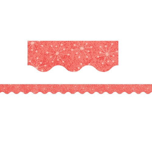 MID-CENTURY MOD RED BORDER