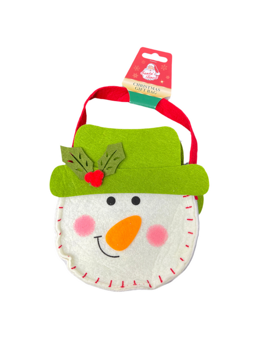 FELT BAG XMAS 3 ASSORTED