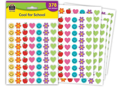 Cool for School Mini Stickers | 378 mini stickers