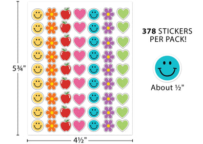 Cool for School Mini Stickers | 378 mini stickers