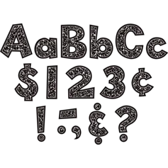 Composition 4" Fun Font Letters Combo Pack 162 PCS