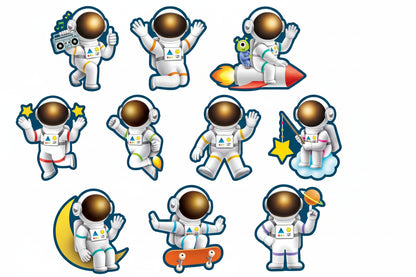 Outer Space Crew Astronauts Accents