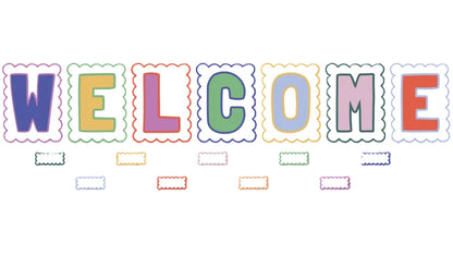 Color Crush Welcome Bulletin Board