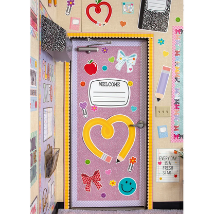 Cool for School Big & Bold Bulletin Board 43 PCS