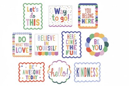 Color Crush Positive Sayings Accents