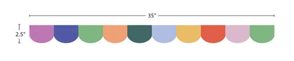 Color Crush Scalloped Die-Cut Border Trim