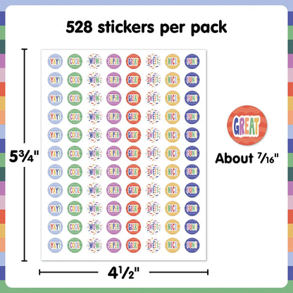 Color Crush Mini Stickers