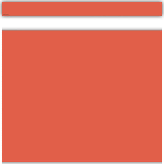 Orange Crush Straight Border Trim
