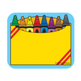 Crayon Box Name Tags | 40 name tags