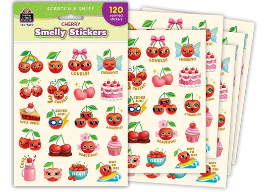 CHERRY SMELLY STICKERS