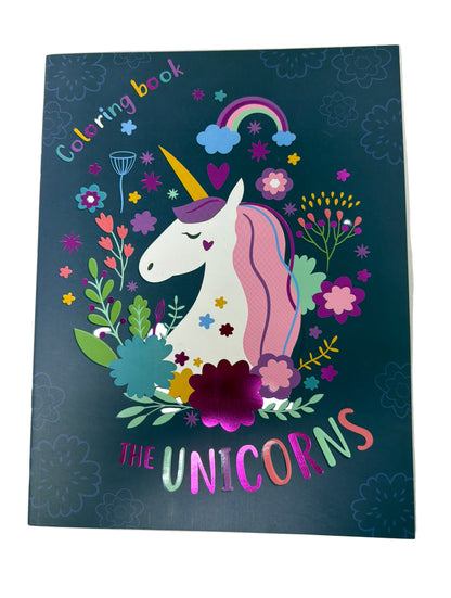 UNICORNS COLORING BOOK