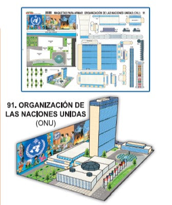 MODELO MAQUETA ORGANIZACIONES NACIONES UNIDAS