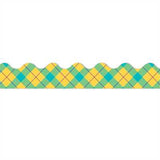 BORDER PLAID ATTITUDE YELLOW