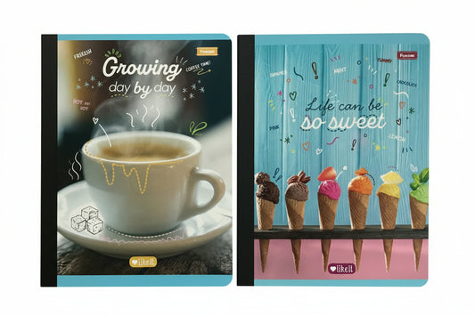 Libreta Cosida Book Like it  | 100 Hojas