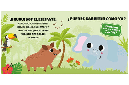 Animales de la Selva | Mi Primer Libro con Sonidos y Texturas | Guadal